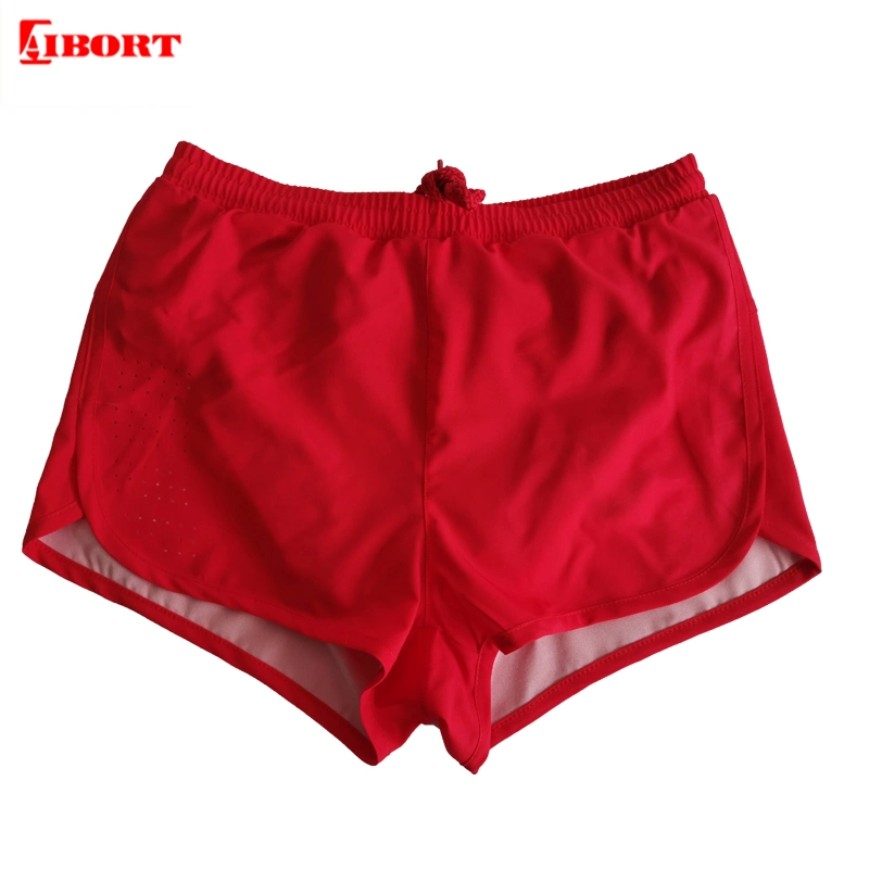 Aibort Women Quick Dry Polyester Sublimation Blank Boxer Sports Shorts