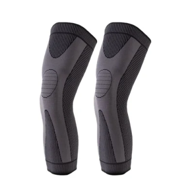 Ginocchiere sportive Compressione gamba intera Manica lunga Proteggi gamba per uomo Donna Basket Artrite Ciclismo Sport Bl19931