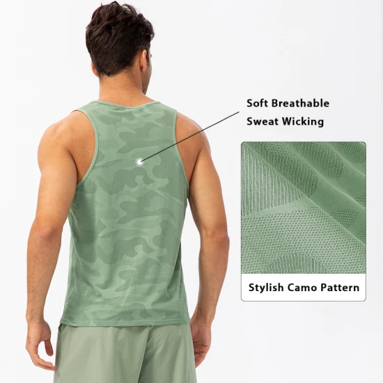 Maglietta a compressione senza maniche da uomo Canotta da allenamento ad asciugatura rapida Canotta per palestra Fitness T-shirt muscolare Bodybuilding Corsa Gilet sportivo da basket